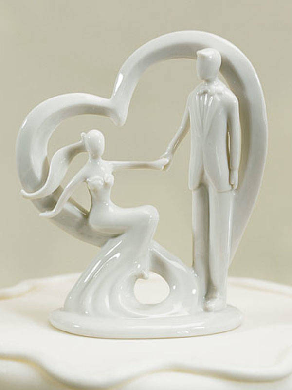 White Glazed Couples Theme