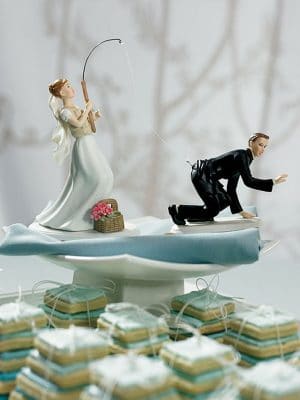 Hunting Wedding Cake Toppers